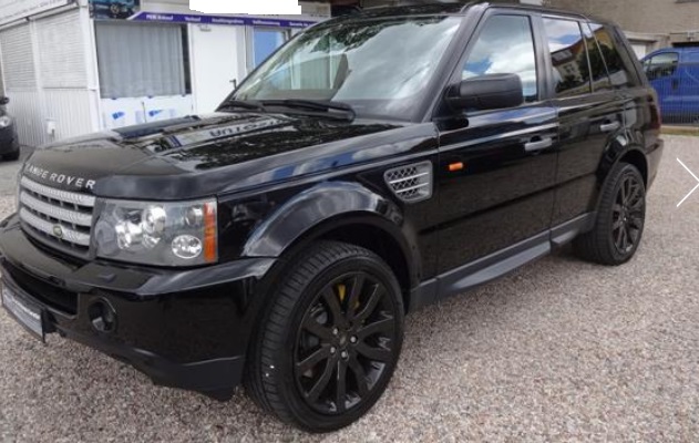 Left hand drive LANDROVER RANGE ROVER SPORT TDV8 HSE 4X4